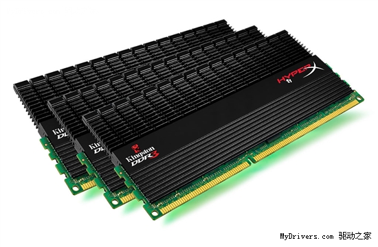 金士顿发24GB HyperX T1黑版内存套装