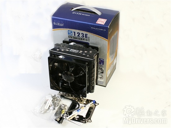 散热巨兽 超频三黄海至尊版急冻测试