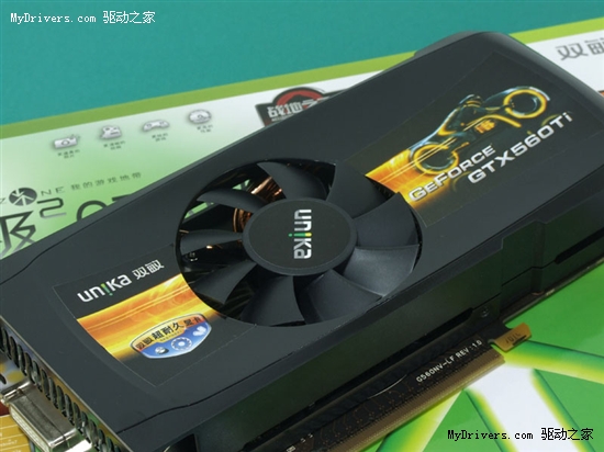 携“Ti”重生!全公版设计双敏GTX 560Ti仅售1999元