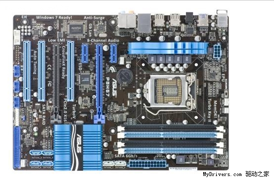 独显绝配全新b3版华硕p8h67