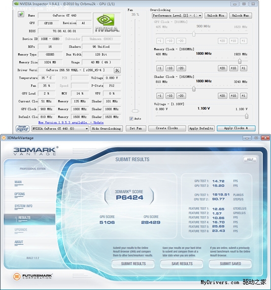 黑盒散热更强悍 铭瑄GT440巨无霸评测