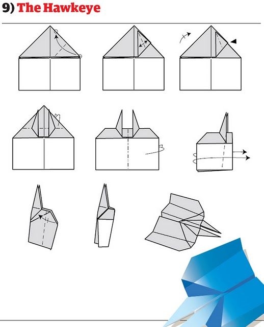 孩他爹必看：如何折一个牛逼的纸飞机？