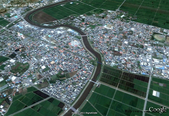 日本大地震前后google卫星高分辨率照片对比 日本 地震 Google 卫星照片 Google Earth Google Maps 快科技 驱动之家旗下媒体 科技改变未来