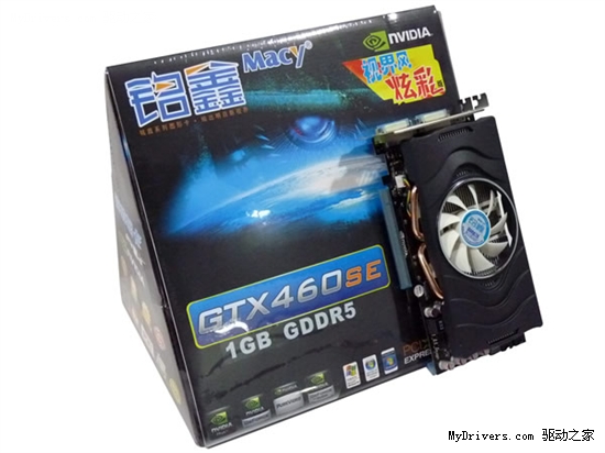 千元DX11首选 铭鑫GTX460SE炫彩版999元热卖中