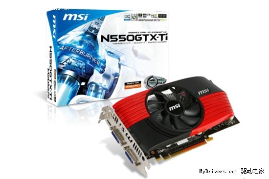 血色军团降临 微星军规550GTX-Ti杀到