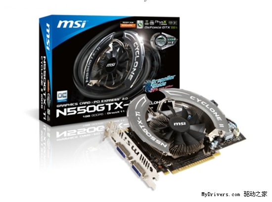血色军团降临 微星军规550GTX-Ti杀到