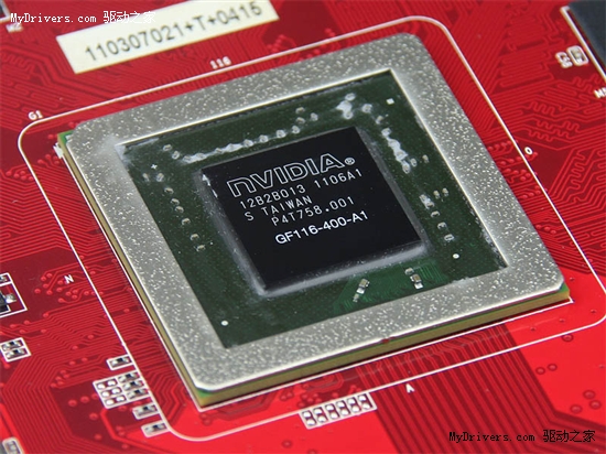 核心狂超1.1GHz GTX550Ti风冷就能发飙