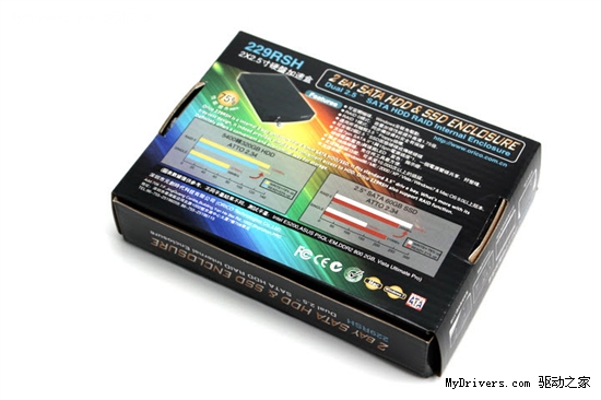 SSD硬盘数据控 ORICO 229rsh阵列盒上市