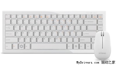 节省28%桌面空间 班德小巧无线套装E500