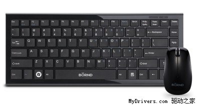 节省28%桌面空间 班德小巧无线套装E500