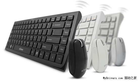 节省28%桌面空间 班德小巧无线套装E500