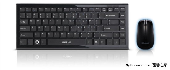 节省28%桌面空间 班德小巧无线套装E500