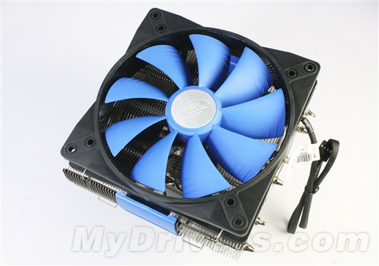 六热管大风扇 九州风神蓝鲨散热器评测