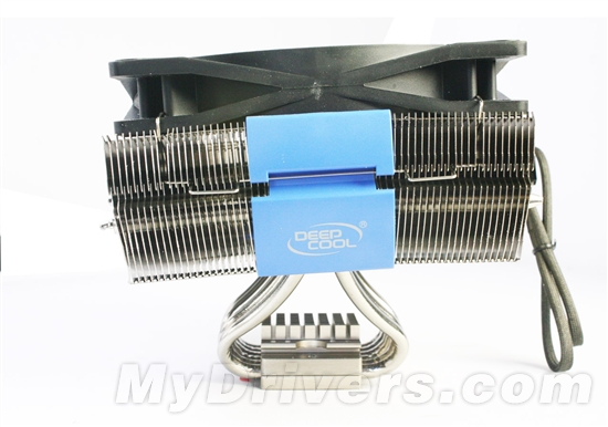 六热管大风扇 九州风神蓝鲨散热器评测