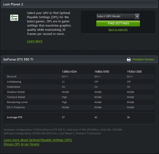 最佳游戏配置！GTX550Ti简测Geforce.com