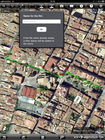 iPhone/iPad专业测距工具：Measure Map