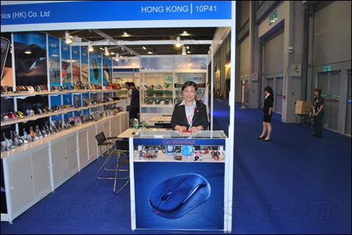 酷蚁电子：2011年香港环球资源电子展掠影