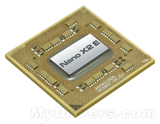 再接再厉 VIA发布Nano X2 E双核心处理器