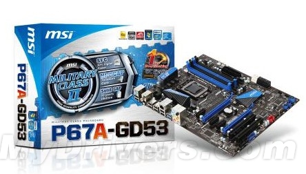 剖析人气王微星军规P67A-GD53-H主板