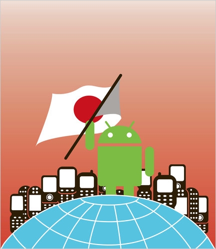 Android手机日本市场占有率超iPhone