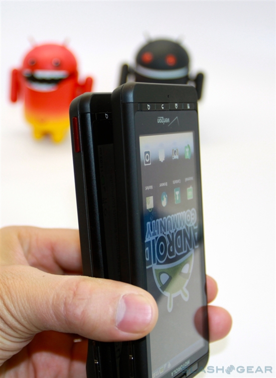 Droid X2拆箱及跑分