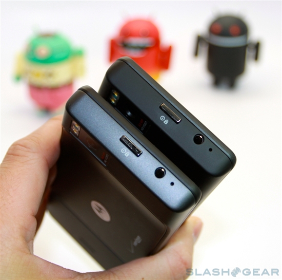 Droid X2拆箱及跑分