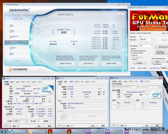 小U也疯狂！500元奔腾G620狂飙1650Mhz