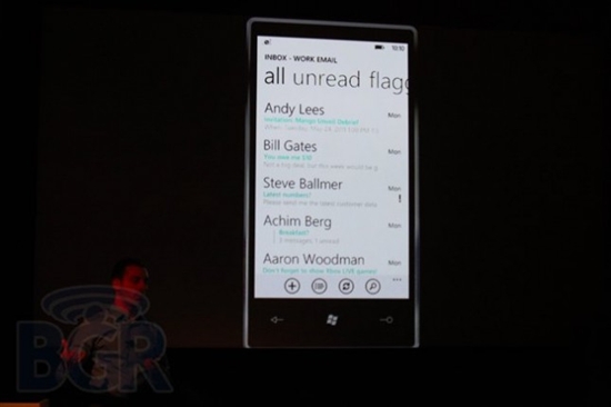 Windows Phone 7芒果操作系统发布会实录