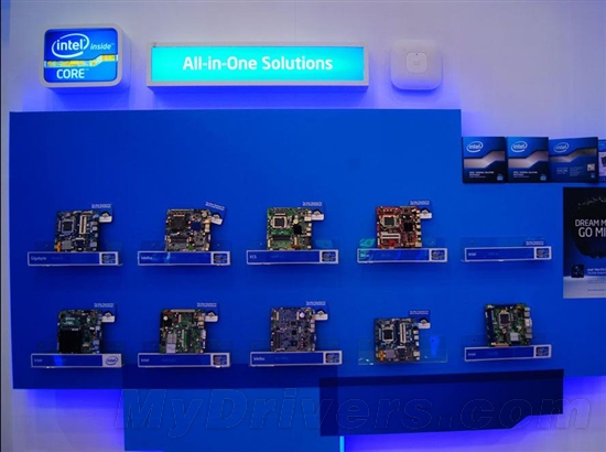 Computex台北 战旗z68惊现intel展馆