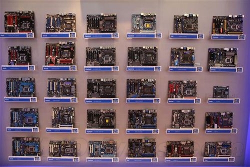 Computex台北 战旗z68惊现intel展馆