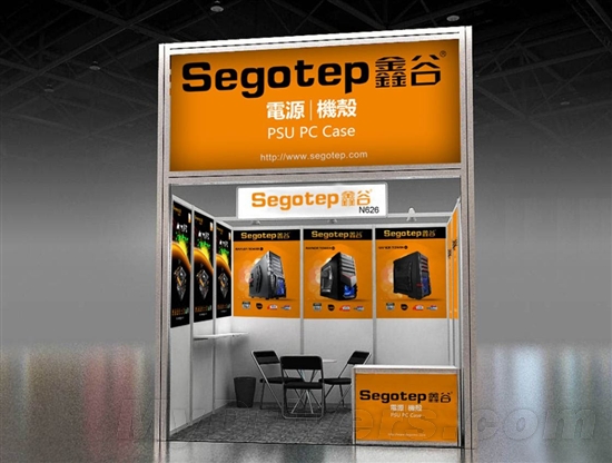 Computex台北 战旗z68惊现intel展馆