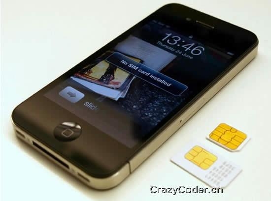 AT&T正与苹果合作开发小型SIM卡