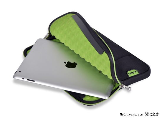 iPad 2惊世绝配！X-doria支架防震内胆包