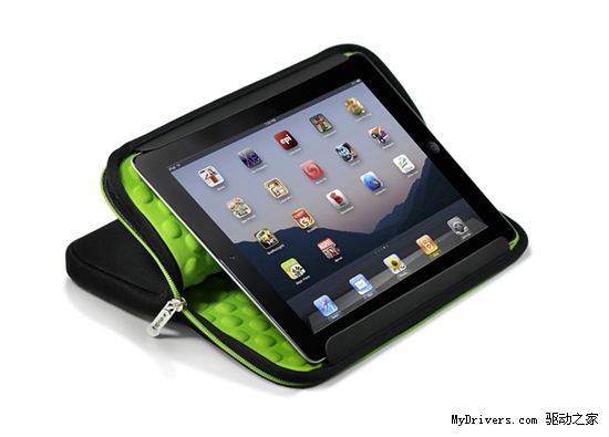 iPad 2惊世绝配！X-doria支架防震内胆包