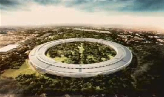 苹果新办公区可容纳1.2万名员工