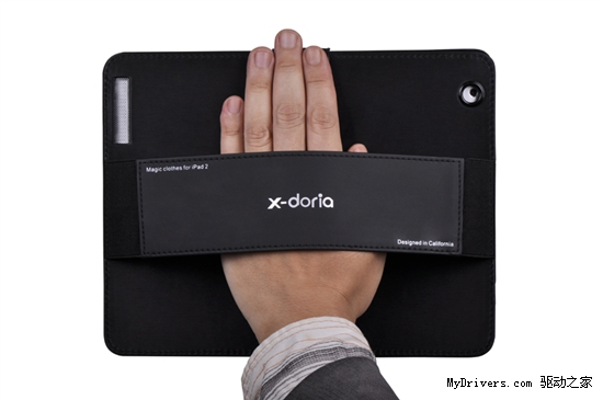 iPad 2机不离手！X-do​ria双用四角度保护​壳