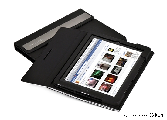 iPad 2机不离手！X-do​ria双用四角度保护​壳