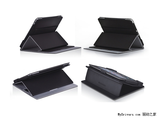 iPad 2机不离手！X-do​ria双用四角度保护​壳