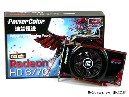 热卖中 迪兰HD 6770恒金1G仅售799