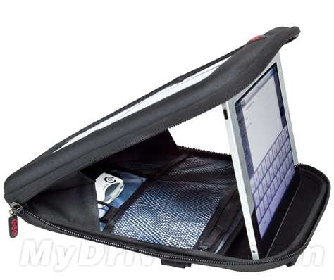 平板机绝配：可进行太阳能充电的手提包