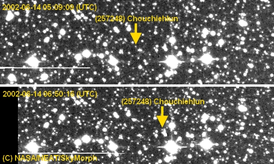 一颗新发现的小行星被命名为“周杰伦”星