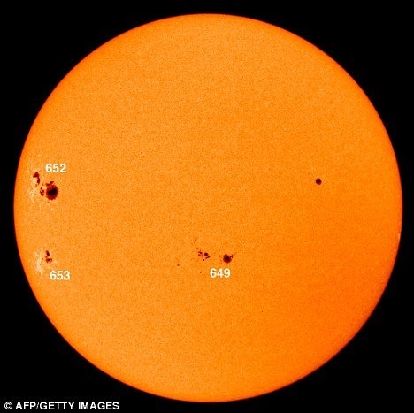 太阳黑子活动下降 或导致地球“小冰川时代”