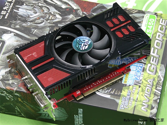 显卡中的擎天柱 铭瑄GTS450变形金刚售669元