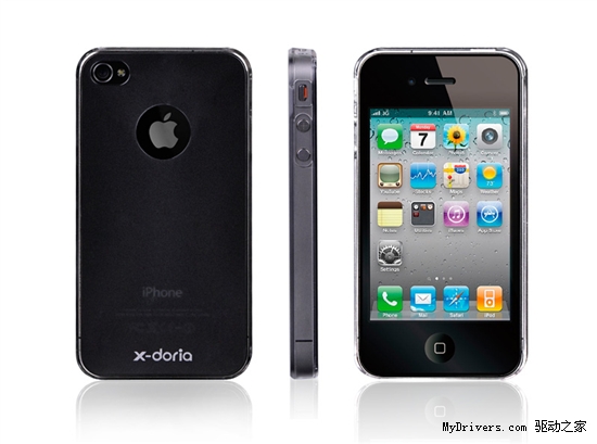 可0°弯曲!X-doria超薄iPhone 4保护壳