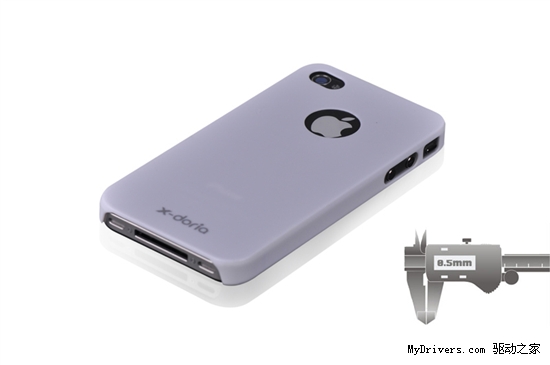 可0°弯曲!X-doria超薄iPhone 4保护壳