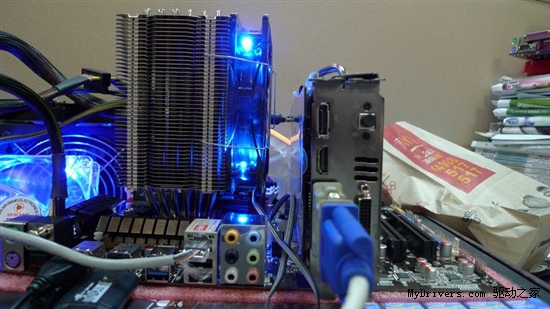 默电核心飚1G 看网友HD6770低温超频