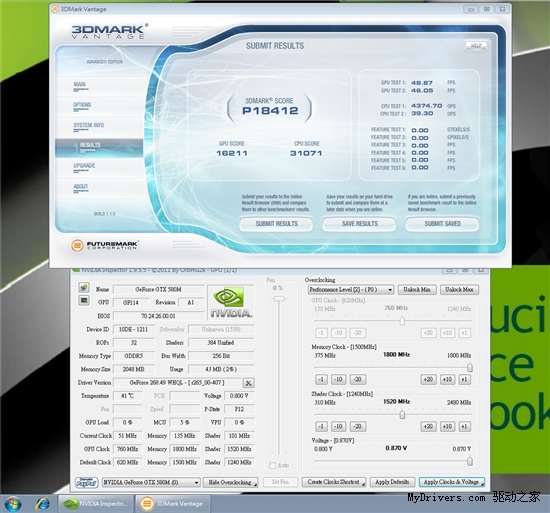 双剑合壁:GTX 580M SLI赏析、实测