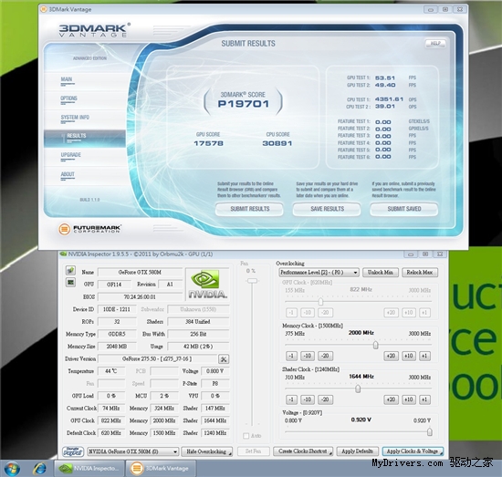 双剑合壁:GTX 580M SLI赏析、实测
