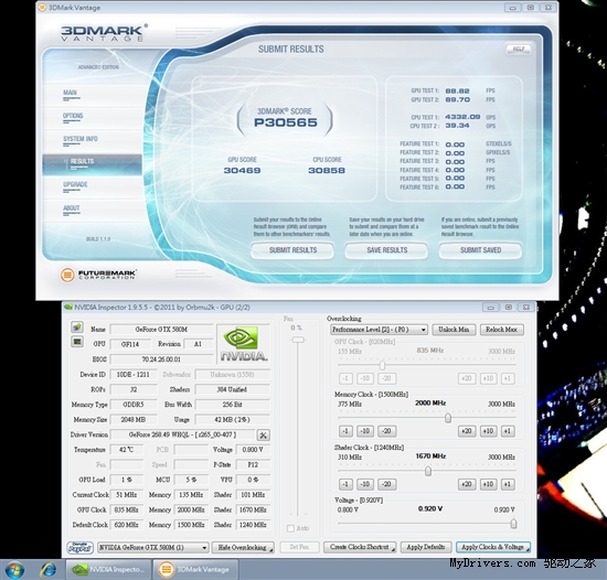 双剑合壁:GTX 580M SLI赏析、实测