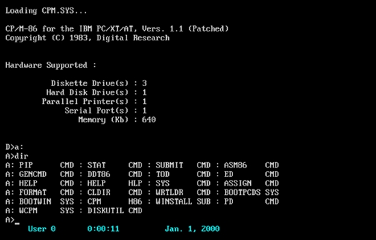 重温当年经典 MS-DOS已问世30周年